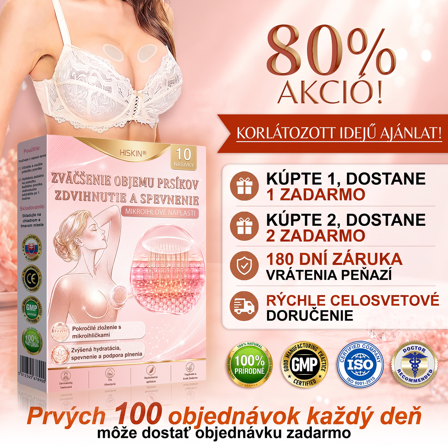 🎁🎁 🎁HISKIN® Zostáva už len 10 balení! Dávame ďalších 50% zľavu! Staraj sa o svoju formu a zdravie! Ak to teraz zmeškáš, ďalšia príležitosť až budúci rok.💪