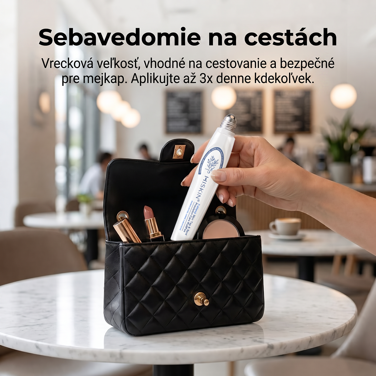 HISKIN®👩‍⚕️ BOTANICKÝ – GUMA NA ŠTÍTKY A ŠKVRNY – Bezbolestná starostlivosť o pokožku bez jaziev s pokročilým guľôčkovým aplikátorom