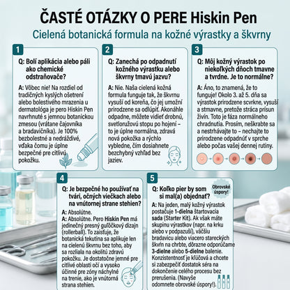 HISKIN®👩‍⚕️ BOTANICKÝ – GUMA NA ŠTÍTKY A ŠKVRNY – Bezbolestná starostlivosť o pokožku bez jaziev s pokročilým guľôčkovým aplikátorom